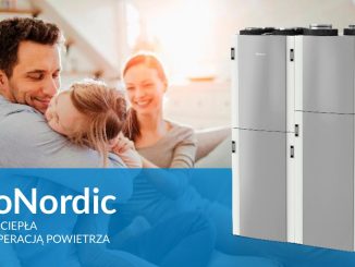 EcoNordic - Pompa ciepła na CO2 bez jednostki zewnętrznej![źródło: pl.flexit.eu]