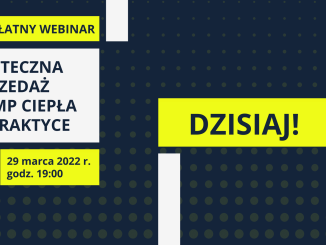 Webinar jest już DZISIAJ!