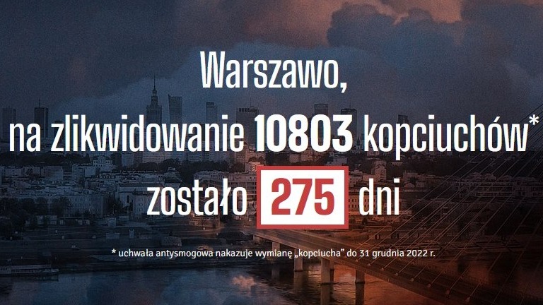 Warszawa zapomniała o wymianie „kopciuchów”?