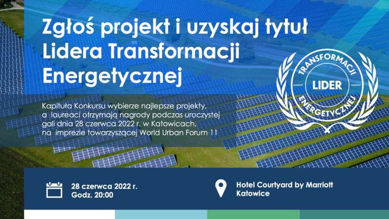 Lider Transformacji Energetycznej - konkurs