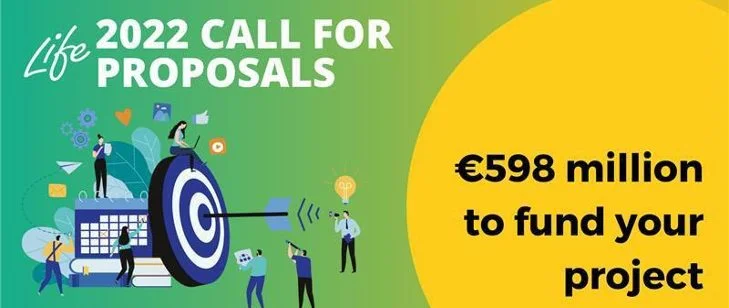 598 milionów EUR do rozdania — ruszył nabór LIFE 2022! [źródło: www.gov.pl]