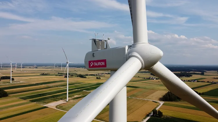 TAURON wybudował nową farmę wiatrową