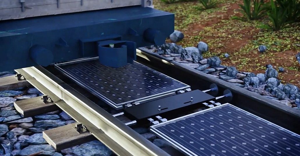 W Szwajcarii na torach kolejowych powstanie pierwsza usuwalna mechanicznie elektrownia fotowoltaiczna