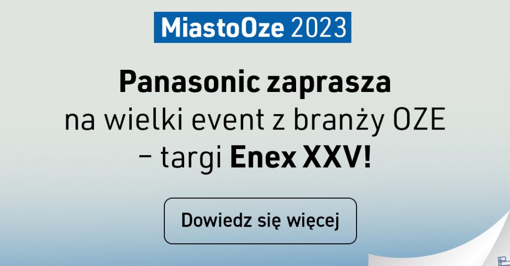 Panasonic zaprasza na ENEX