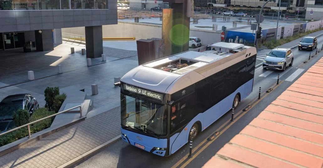 Elektryczny midibus Solarisa testowany na ulicach Gdyni