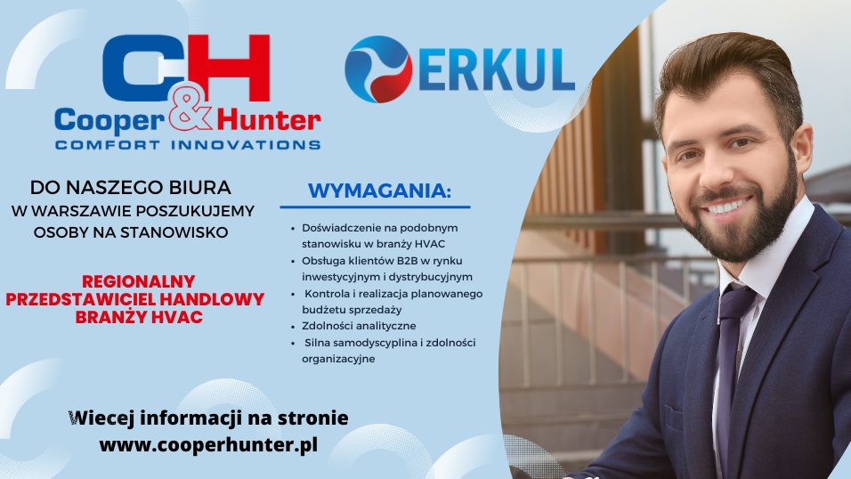 Regionalny przedstawiciel handlowy branży HVAC