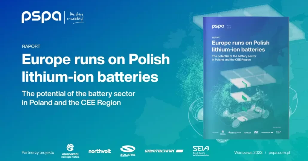 Samochody elektryczne w Europie jeżdżą na polskich bateriach litowo-jonowych