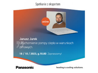 Na co zwrócić uwagę przy uruchomieniu pompy ciepła w warunkach zimowych? Ekspert Panasonic wyjaśni to w najbliższą środę