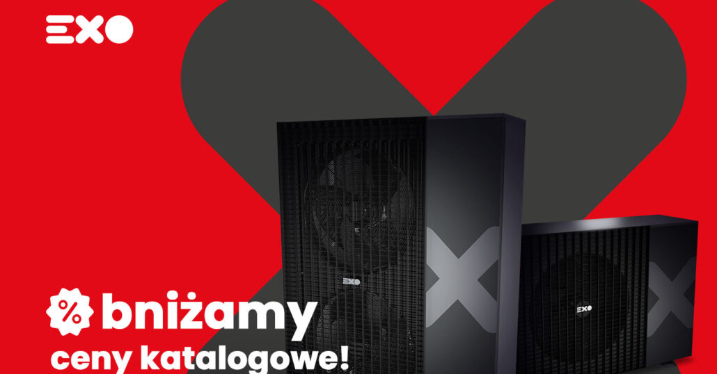 Promocja na pompy ciepła EXO do końca roku 2023!