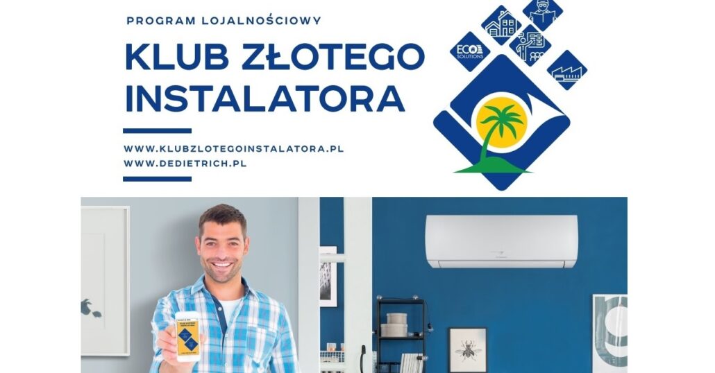 Program lojalnościowy Klub Złotego Instalatora De Dietrich - nowe możliwości dla instalatorów