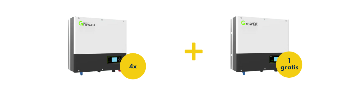 SPA 4 plus 1 growatt