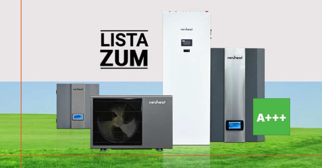 Pompy ciepła Neoheat na Liście ZUM