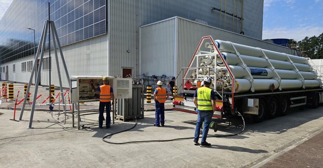 Polenergia przeprowadziła pierwsze w Polsce testy współspalania wodoru