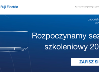 Fuji Electric zaprasza na szkolenia z systemów klimatyzacji