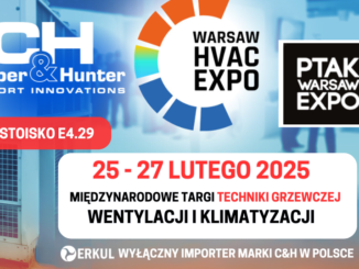 Spotkaj się z firma Erkul na targach HVAC! 25-27 lutego 2025
