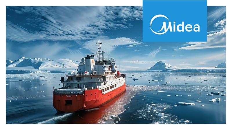 Midea podbija biegun – technologia, która zmienia oblicze nauki
