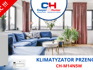 Nowość w ofercie Cooper&Hunter - przenośny klimatyzator CH-M14N5W