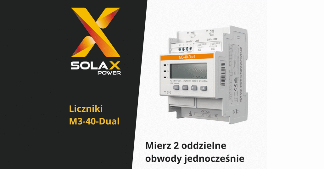 Nowe liczniki SolaX – spójny i precyzyjny pomiar dla Twoich instalacji