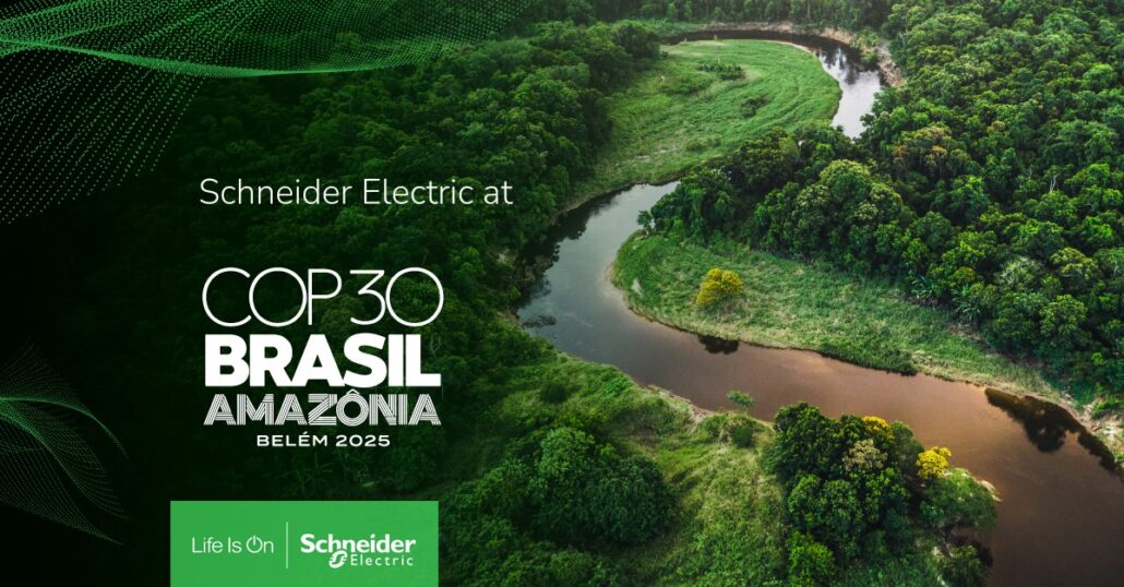 Schneider Electric ogłasza przyspieszenie dekarbonizacji przemysłu podczas COP30
