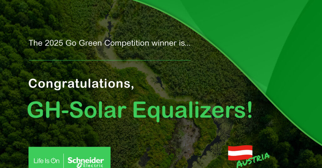 Schneider Electric ogłosił zwycięzców ogólnoświatowego konkursu Go Green Competition 2025