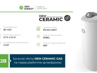 Nowe podgrzewacze OEM CERAMIC V1 GAS – oferta i dostępne modele