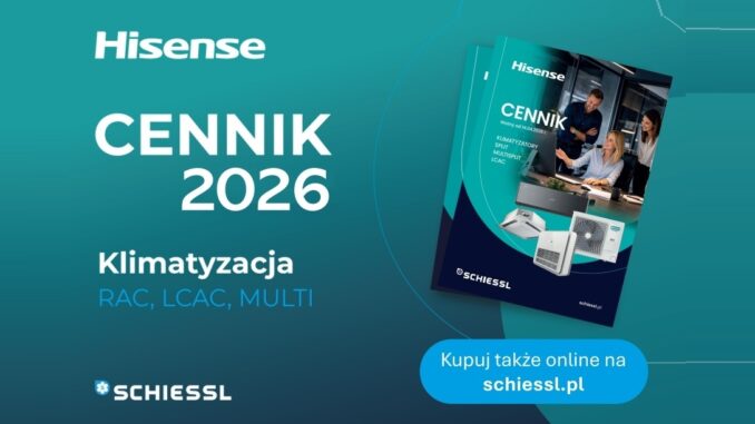 Cennik klimatyzaci Hisense 2026