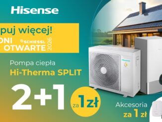 Pompy ciepła Hisense 2+1!