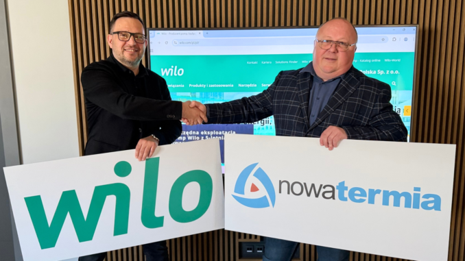 Nowatermia nawiązuje współpracę z Wilo – wzmocnienie oferty systemów instalacyjnych