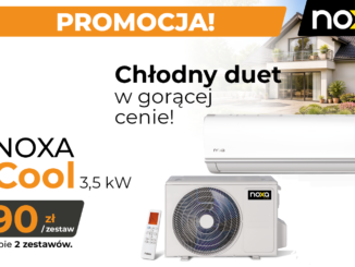 Kup 2 zestawy NOXA Cool 3,5 kW i zapłać tylko 890 zł netto za każdy - konkretna promocja na start sezonu