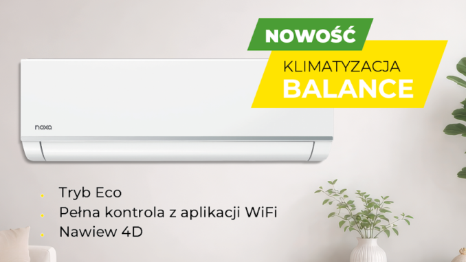 Klimatyzator Balance - nowość w ofercie NOXA dla nowoczesnych instalacji HVAC