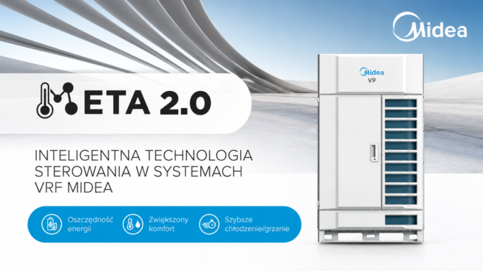 Midea V9 R32 VRF - jak technologia META 2.0 dostosowuje parametry pracy systemu?