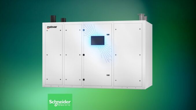 Schneider Electric wprowadza nową jednostkę dystrybucji czynnika chłodzącego Motivair łączącą chłodzenie cieczą i powietrzem